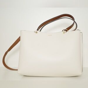 Aldo Cream Leather Hand Bag